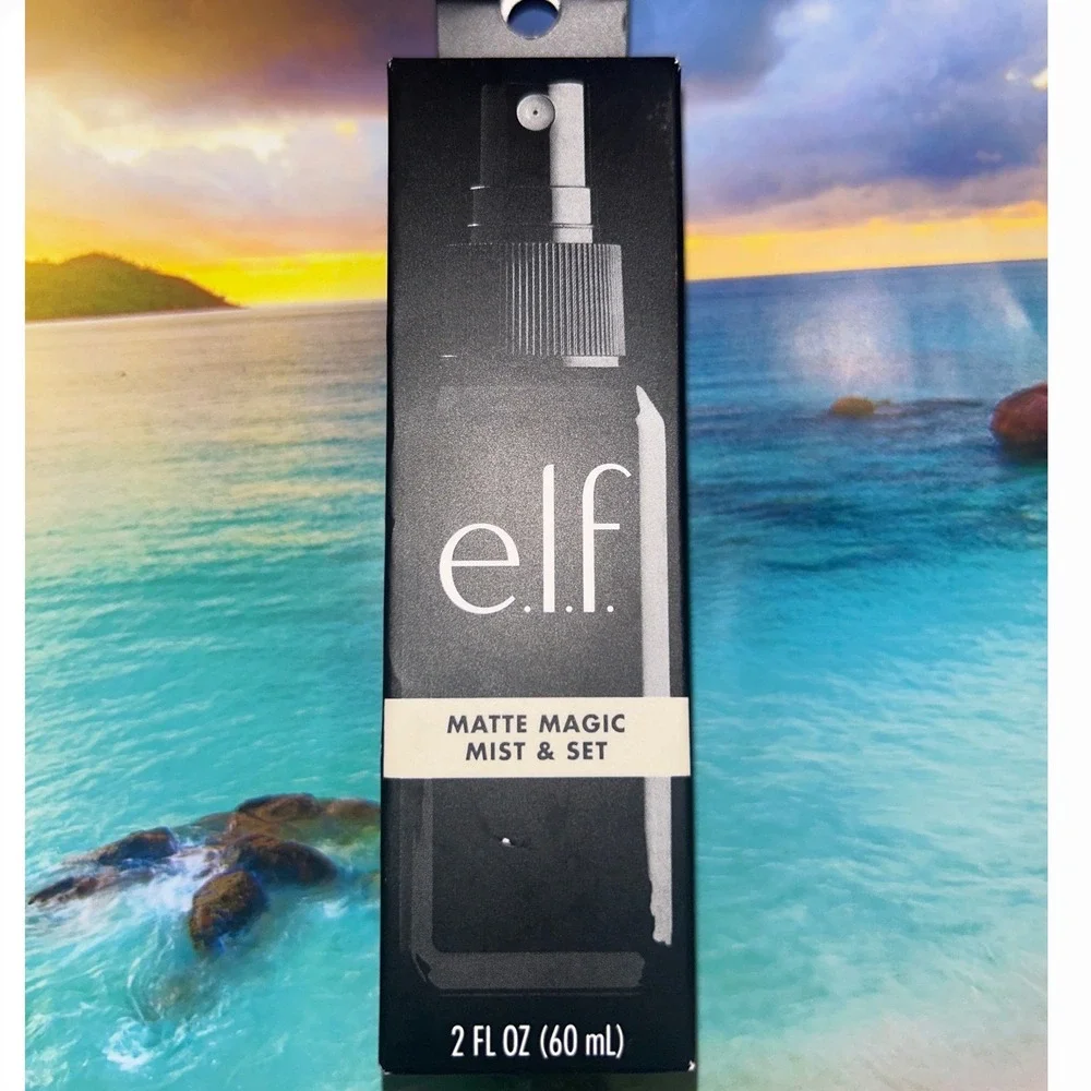 e.l.f. Matte Magic Mist‎ & Set Makeup Setting Spray Clear Finish 2 fl oz 60ml